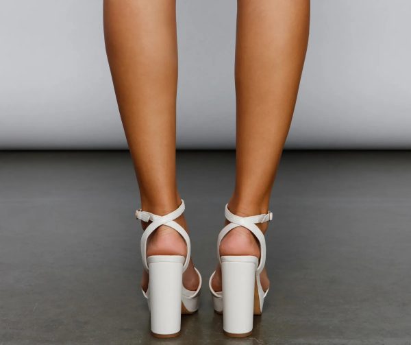 Elevated Glam Platform Block Heels - Image 5