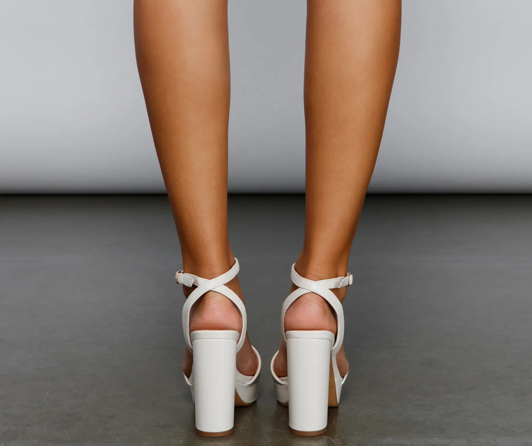 Elevated Glam Platform Block Heels - Image 5