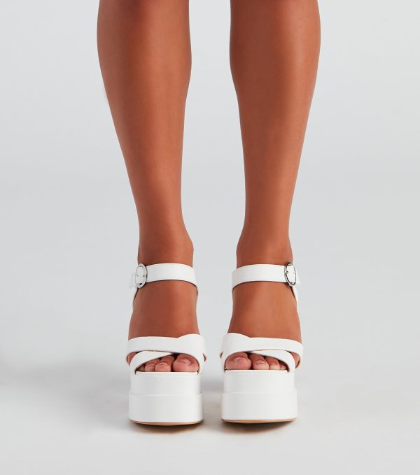 I Need Chunky Nubuck Block Heels - Image 2