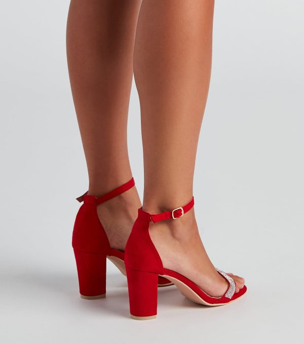 Night Out Glam Block Heels - Image 4