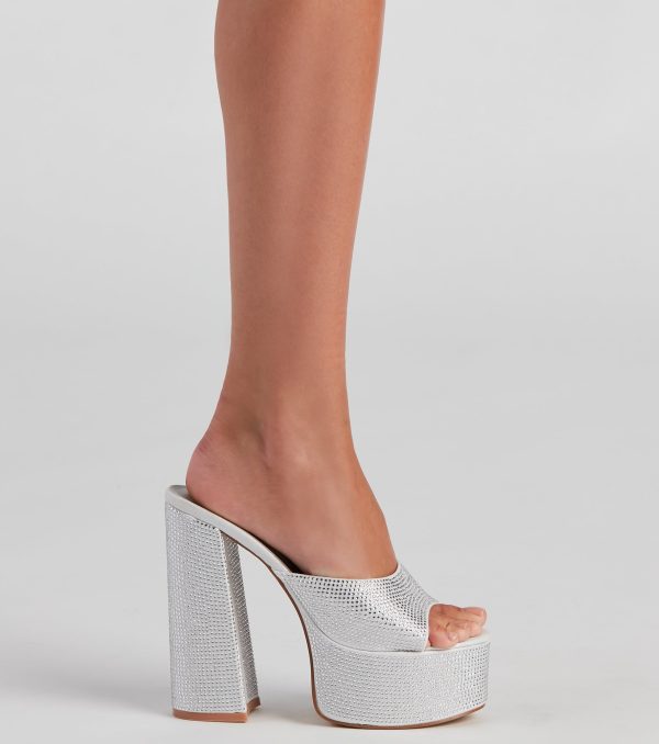 Go-Go Girl Rhine Platform Mules - Image 3