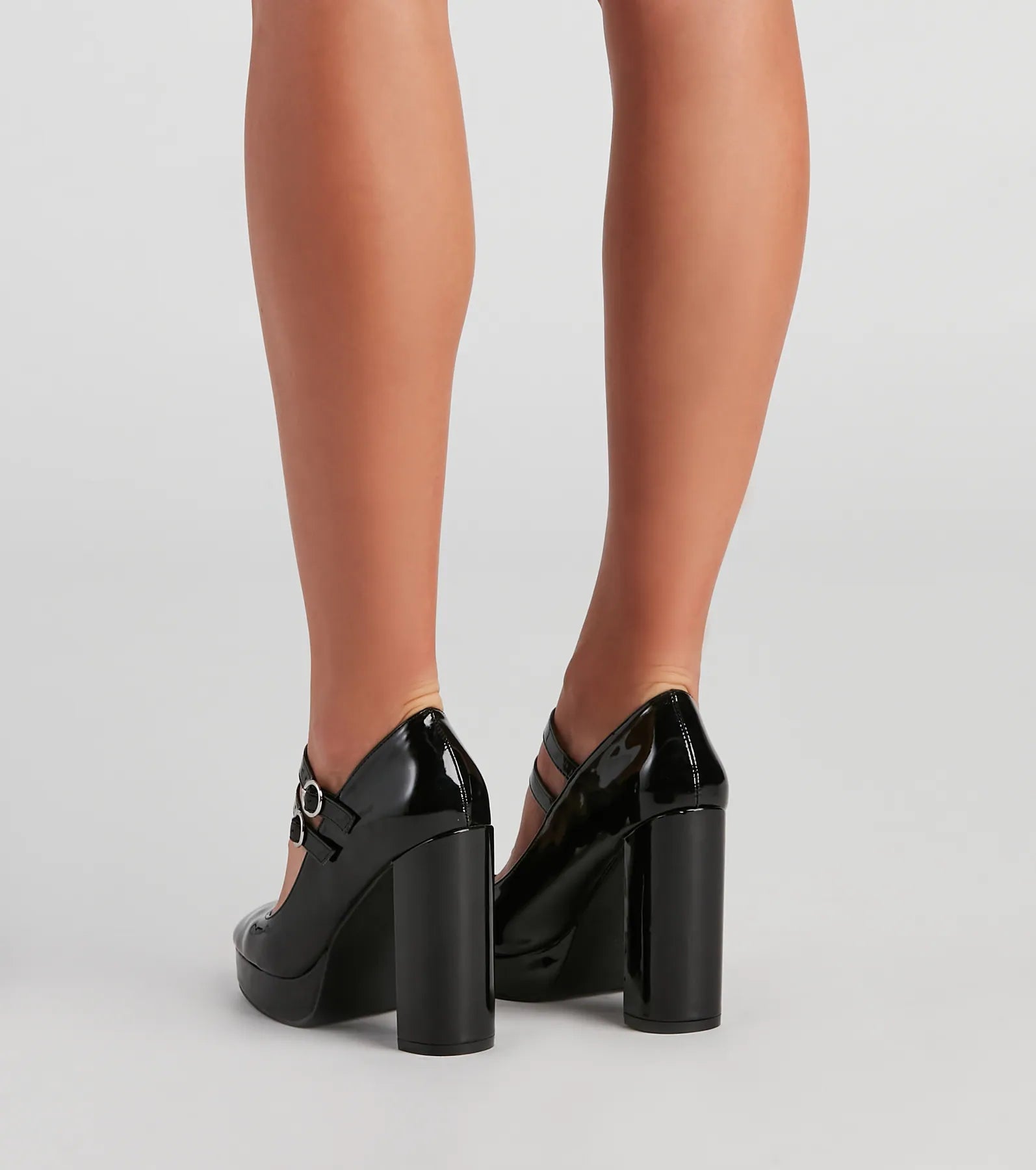 Such A Doll Patent Mary Jane Heels - Image 8