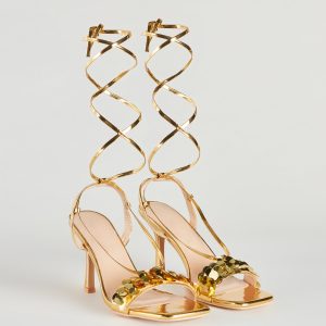 Remember Me Metallic Sequin Stiletto Heels