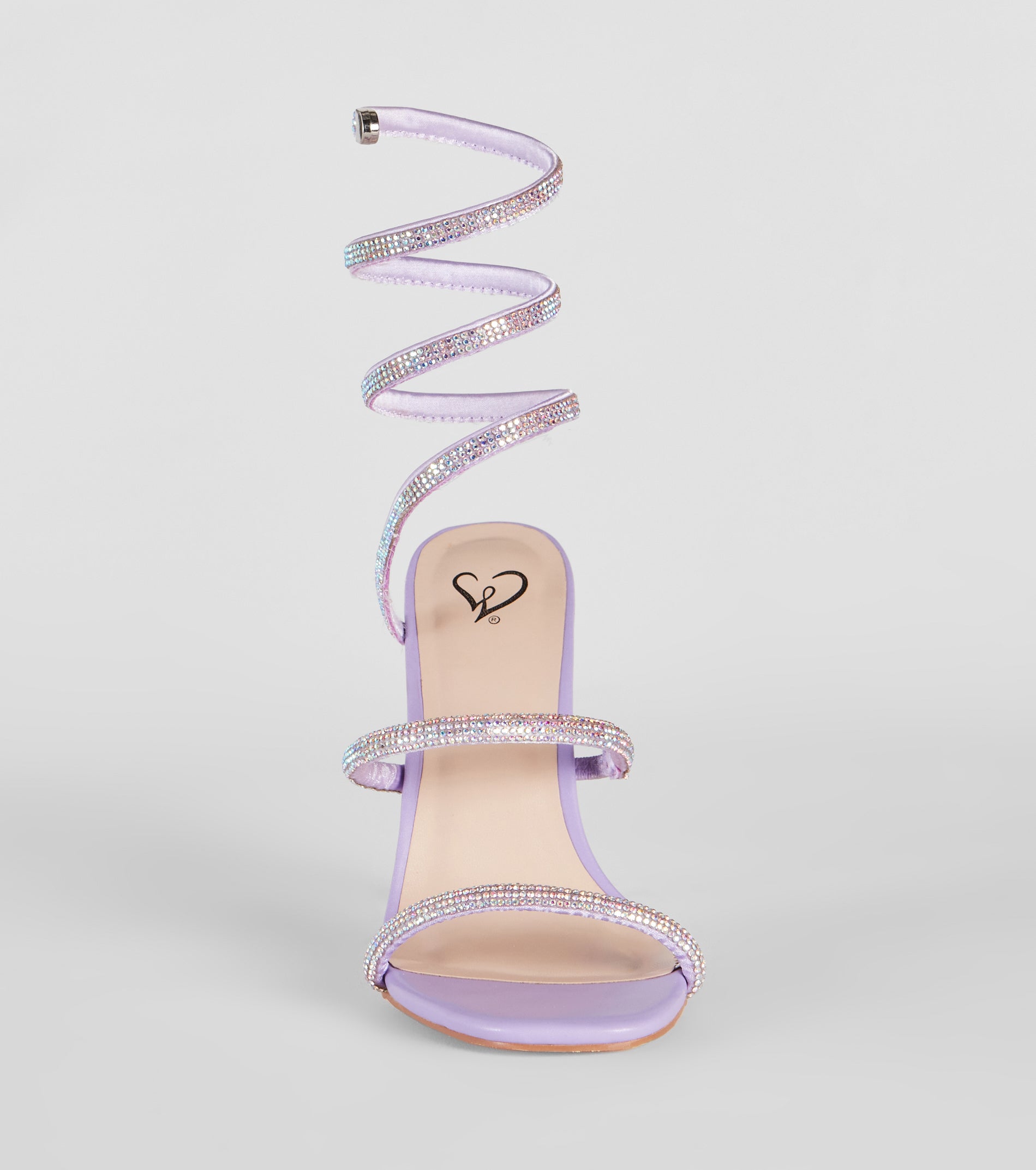 Signature Glam Rhinestone Spiral Stiletto Heels - Image 7