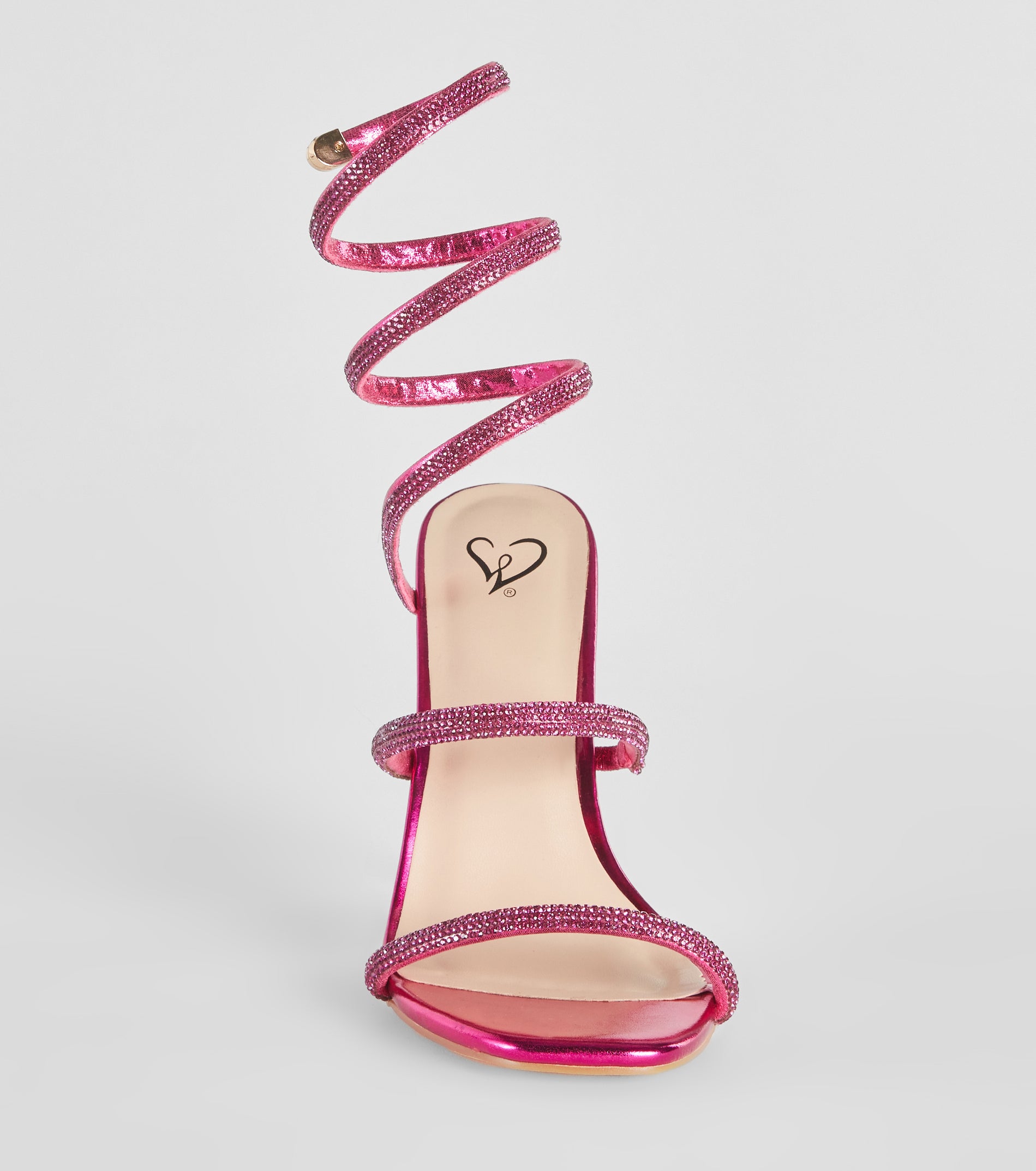 Signature Glam Rhinestone Spiral Stiletto Heels - Image 3