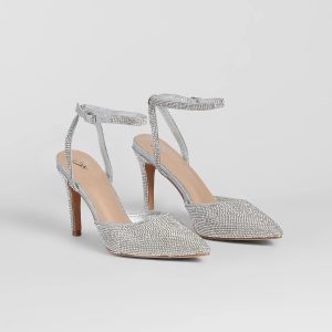 Here For The Glamour Rhinestone Stiletto Pumps