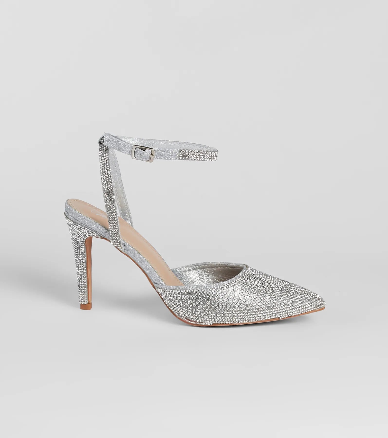 Here For The Glamour Rhinestone Stiletto Pumps - Image 2
