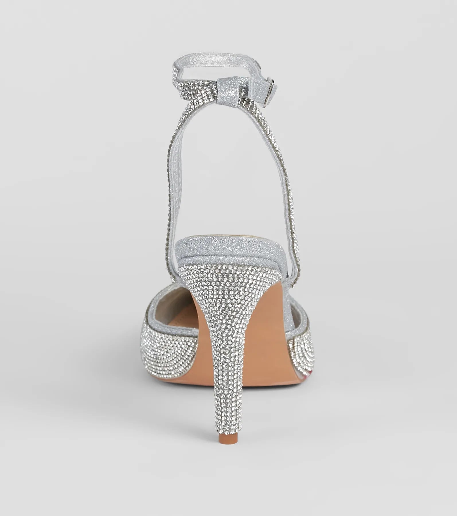 Here For The Glamour Rhinestone Stiletto Pumps - Image 4