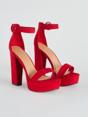 Dreamhouse Babe Nubuck Platform Heels