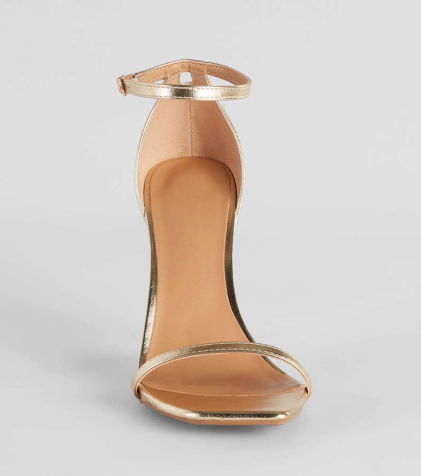 Classic Moves Faux Leather Stiletto Heels - Image 3