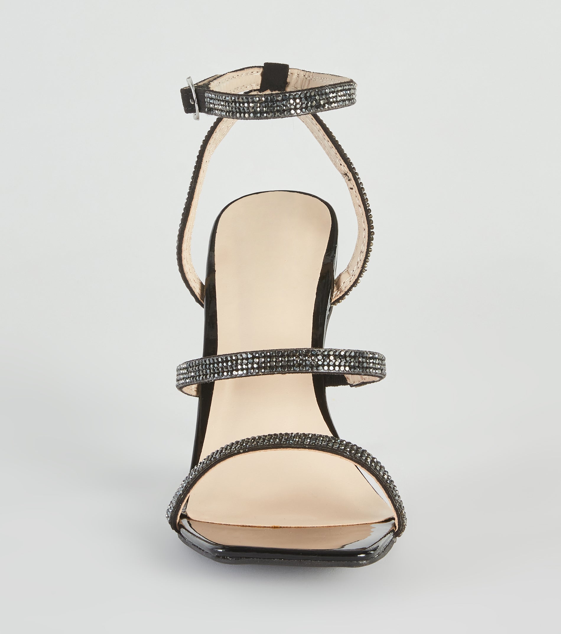Time For Glitz Rhinestone Stiletto Heels - Image 3