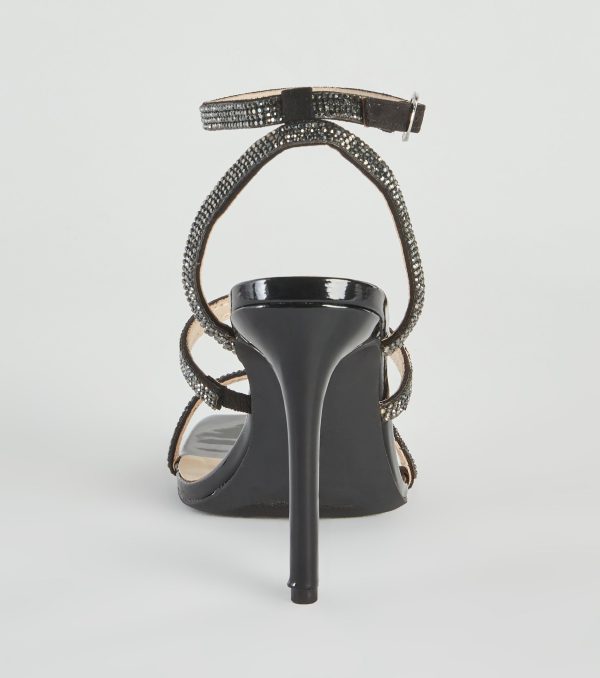 Time For Glitz Rhinestone Stiletto Heels - Image 4