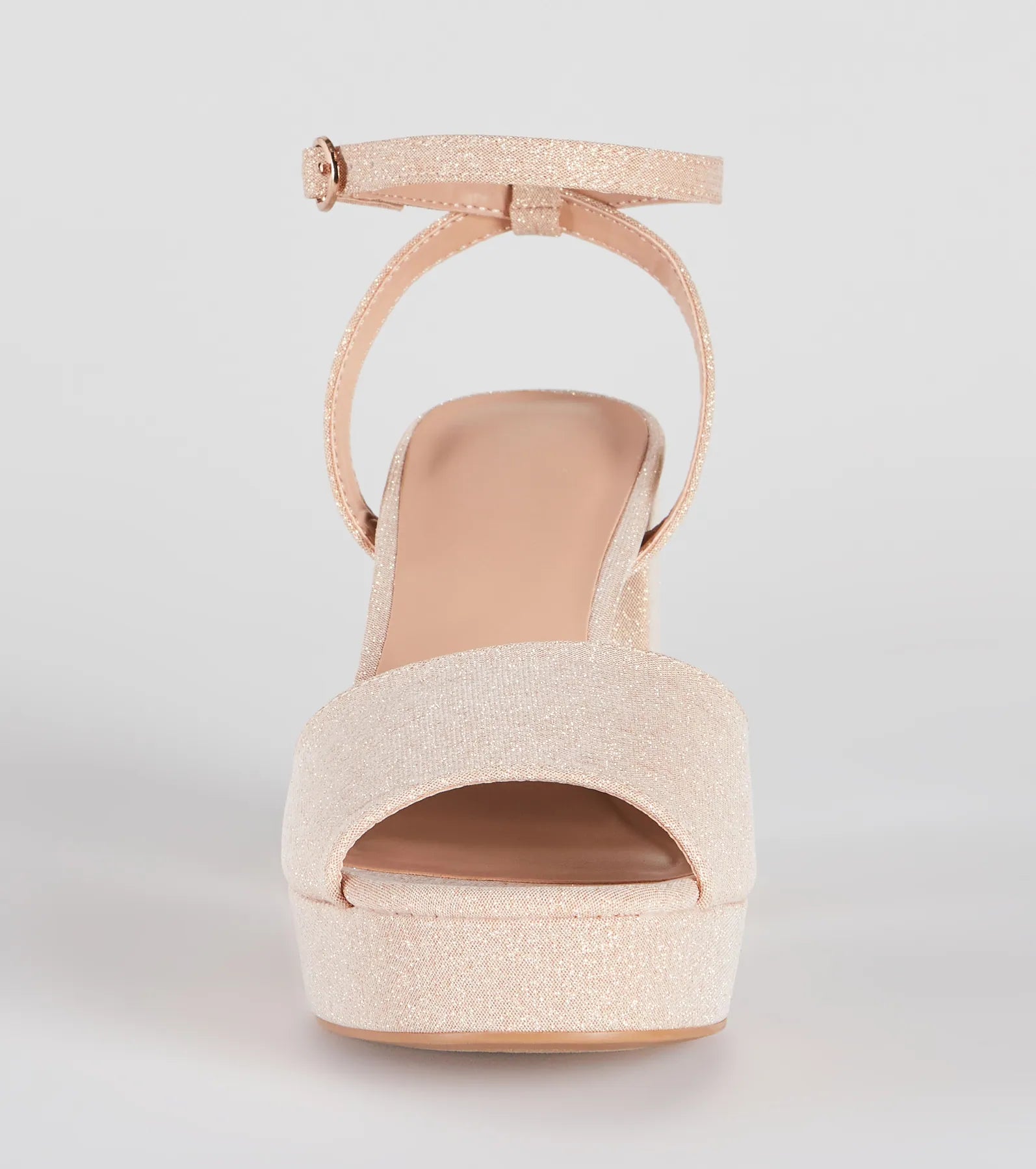 Time To Shine Glitter Platform Heels - Image 7