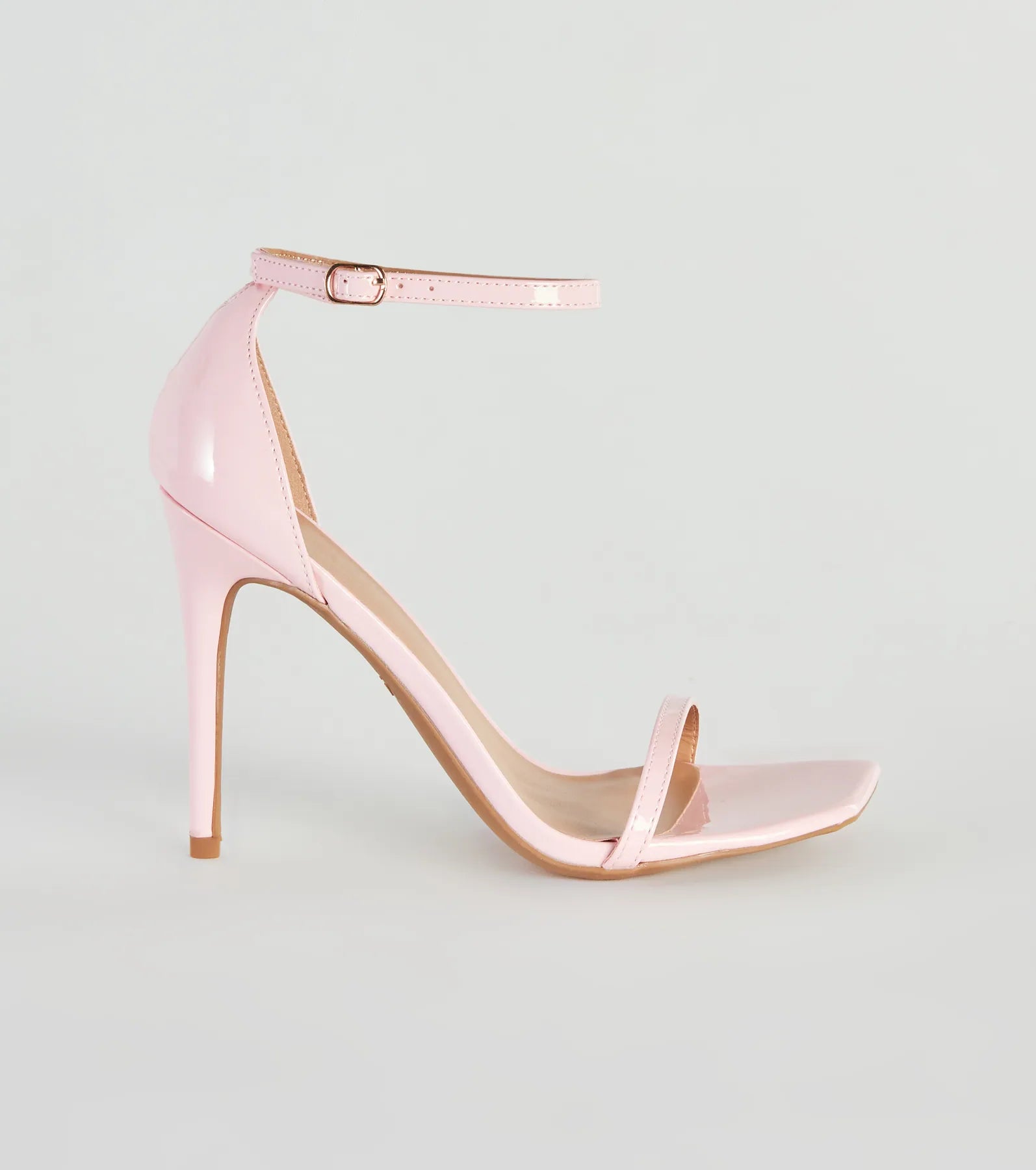 Classic Moves Faux Leather Stiletto Heels - Image 6