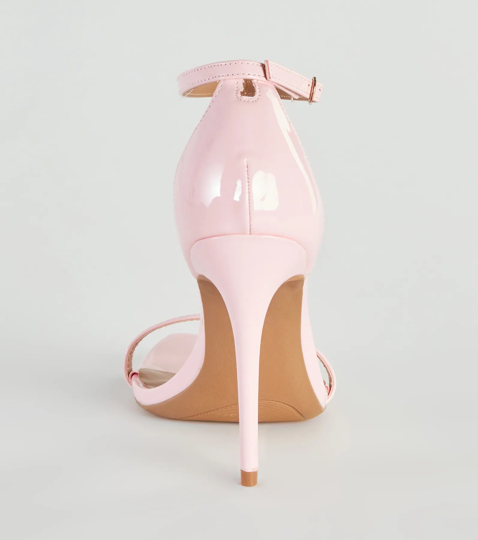 Classic Moves Faux Leather Stiletto Heels - Image 8