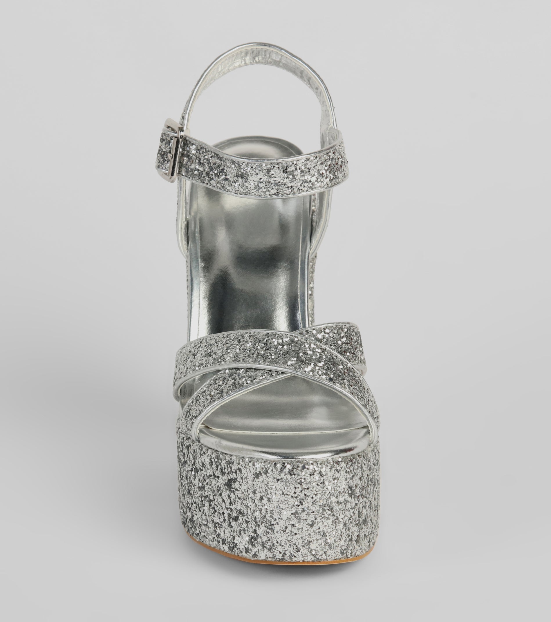 Step Into Sparkle Glitter Platform Heels - Image 7