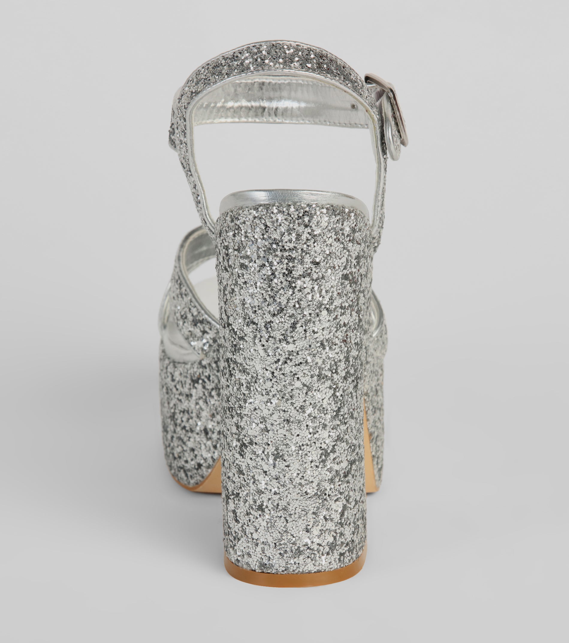 Step Into Sparkle Glitter Platform Heels - Image 8