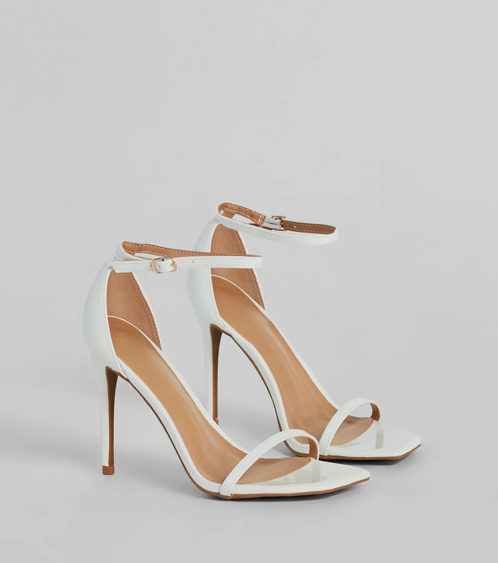 Classic Moves Faux Leather Stiletto Heels - Image 14