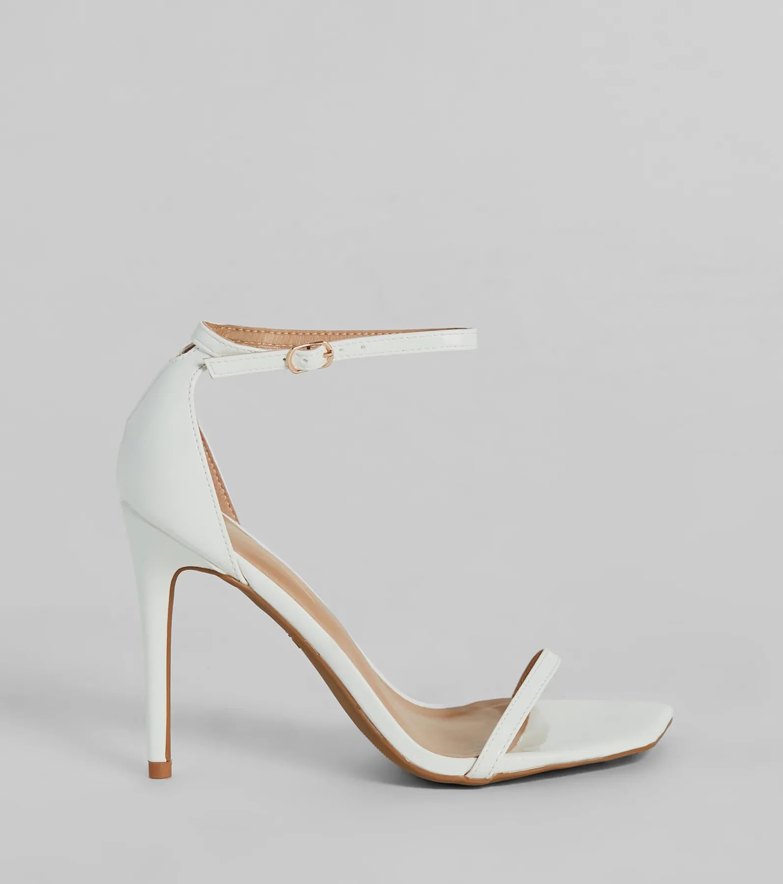 Classic Moves Faux Leather Stiletto Heels - Image 15