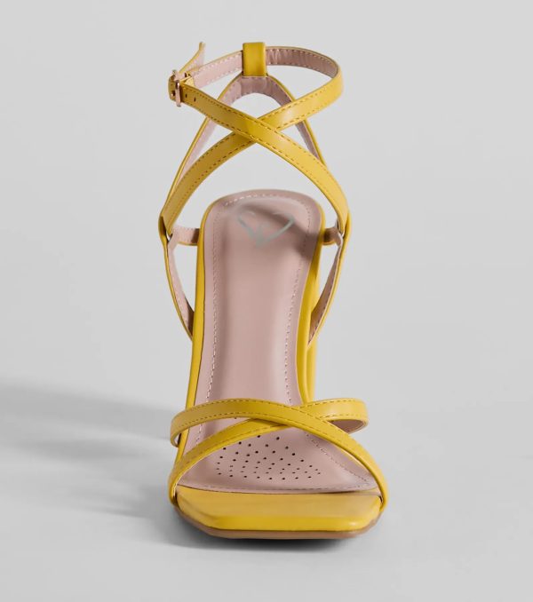 Stunning Summer Daze Strappy Block Heels - Image 7