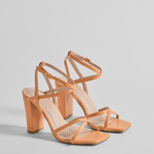 Stunning Summer Daze Strappy Block Heels