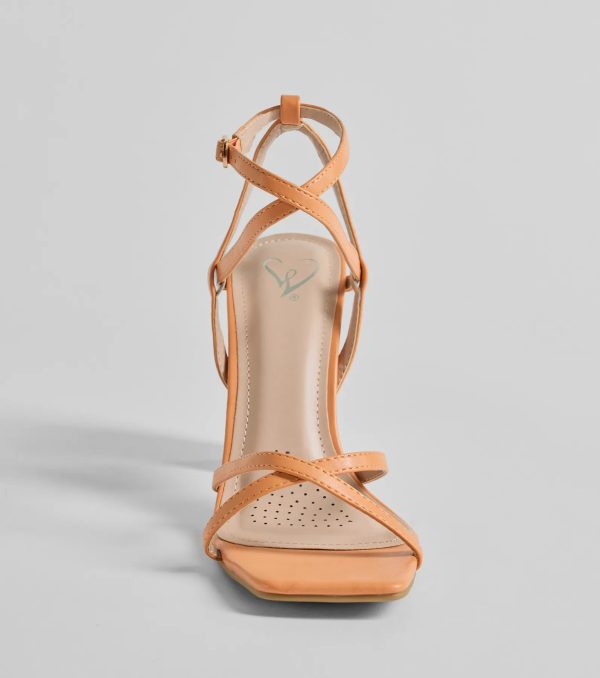 Stunning Summer Daze Strappy Block Heels - Image 3