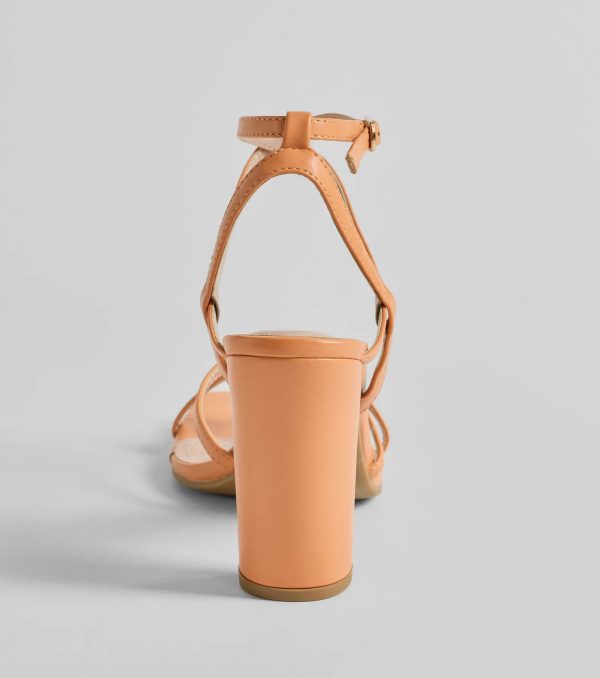 Stunning Summer Daze Strappy Block Heels - Image 4