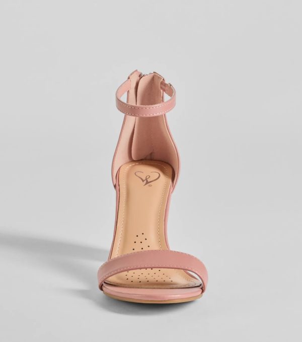Compliment Staple Basic Faux Leather Block Heels - Image 3