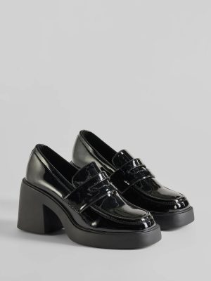 Girl On The Go Platform Block Heel Loafers