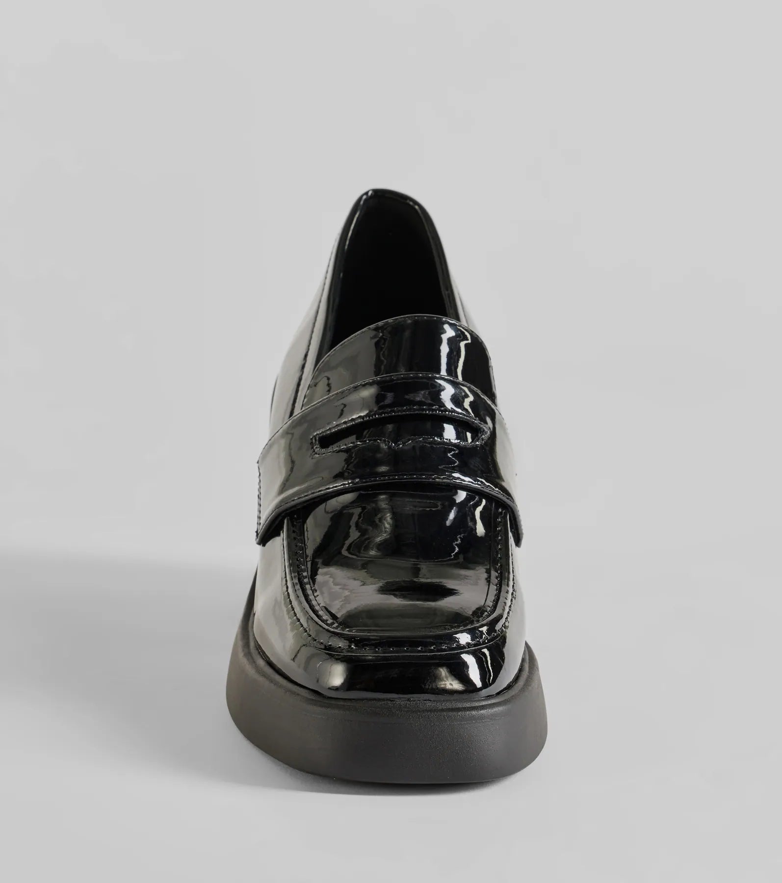 Girl On The Go Platform Block Heel Loafers - Image 3