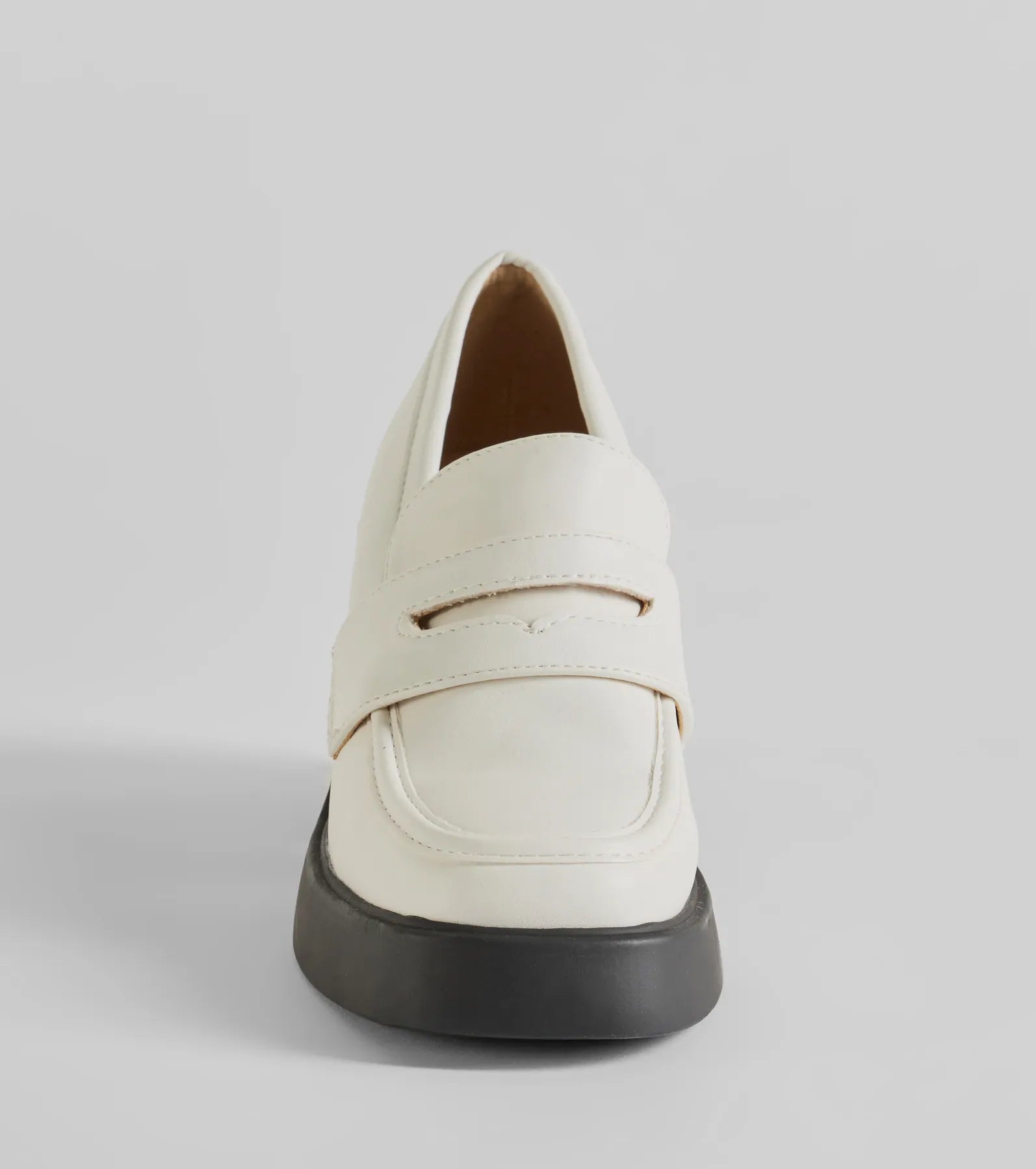 Girl On The Go Platform Block Heel Loafers - Image 12