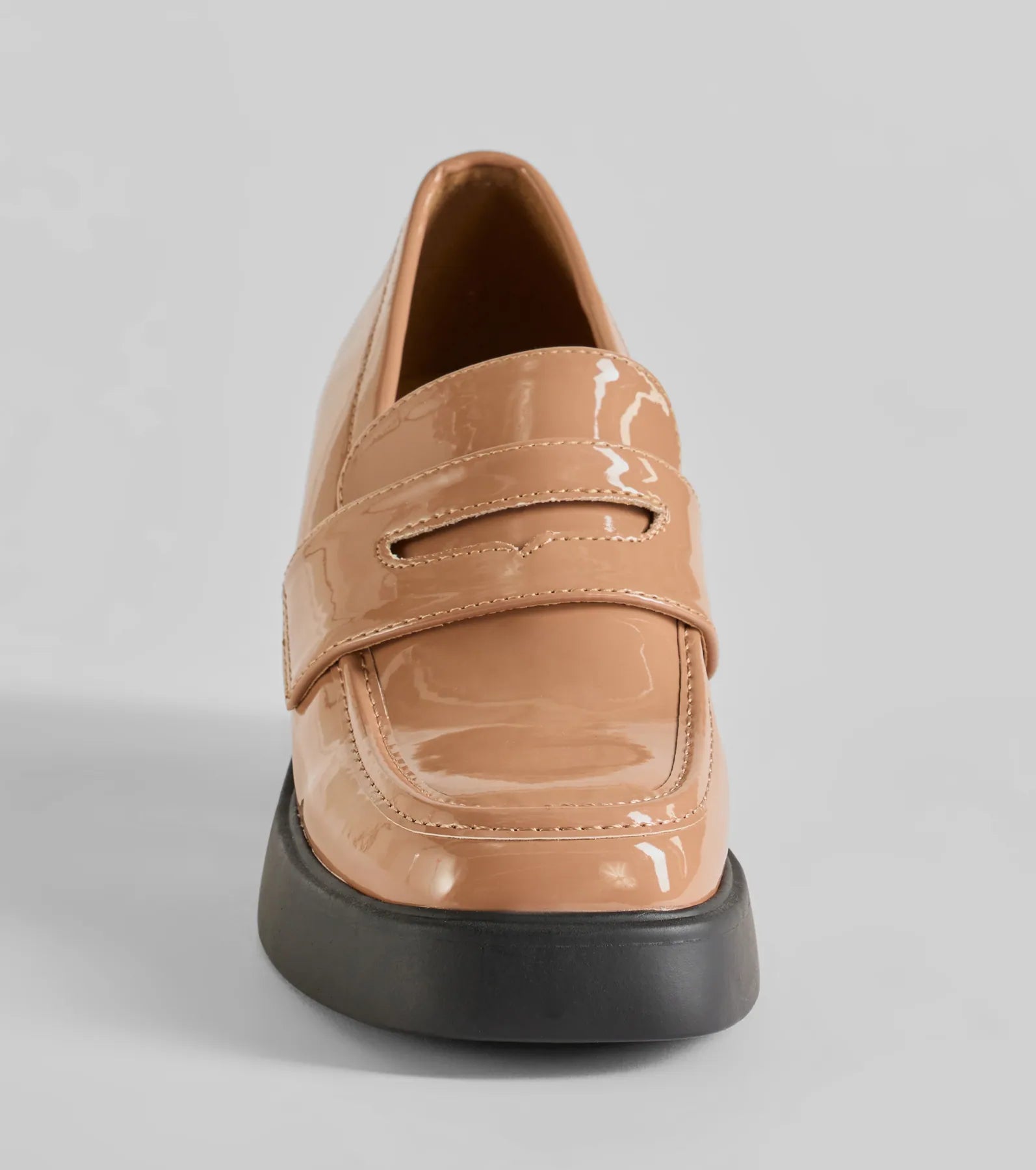 Girl On The Go Platform Block Heel Loafers - Image 7