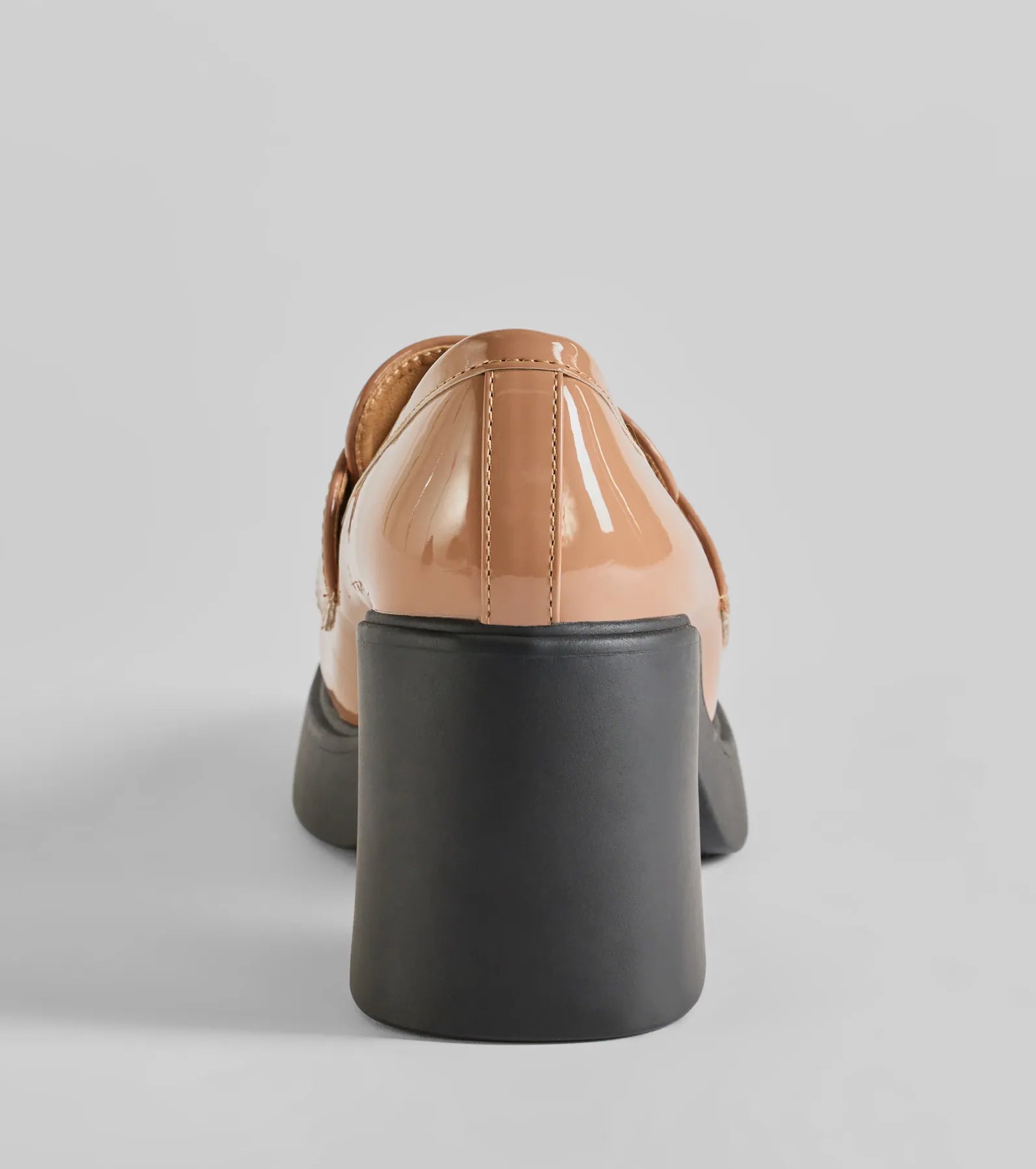 Girl On The Go Platform Block Heel Loafers - Image 8