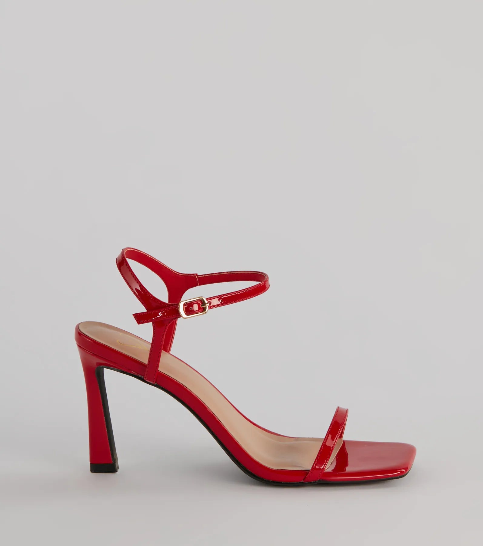 Style Pop Square Toe Nubuck Stiletto Heels - Image 6