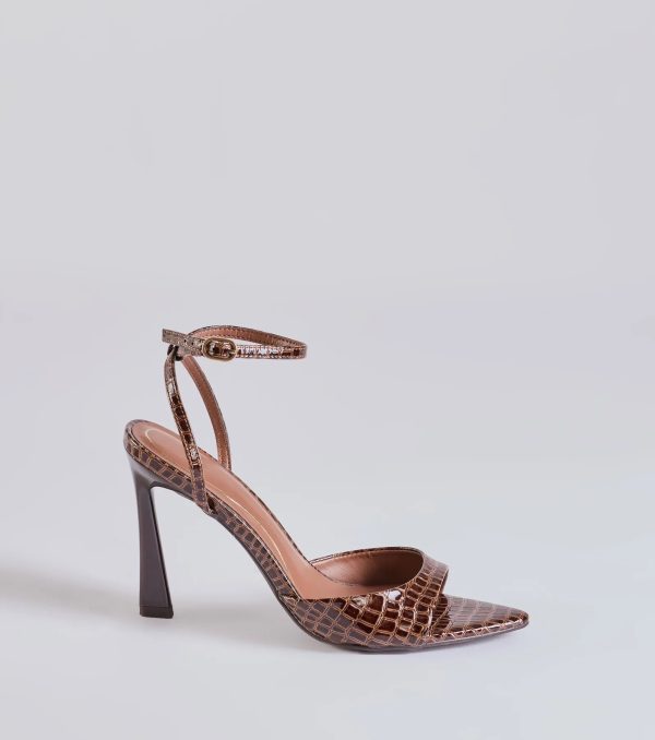 Diva Delight Pointed Toe Stiletto Heels - Image 2