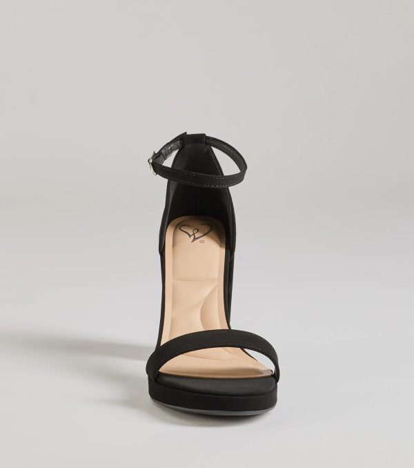 Classic Fave Faux Nubuck Block Heels - Image 3