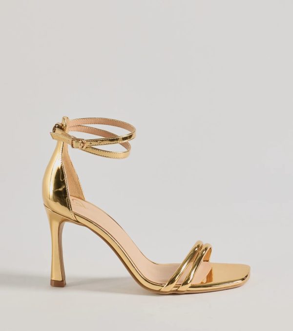 Sleek Moves Faux Leather Stiletto Heels - Image 6