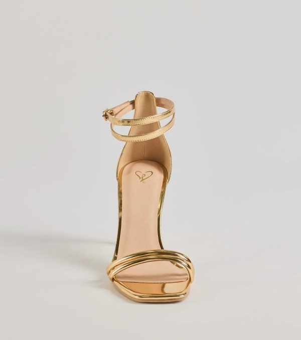 Sleek Moves Faux Leather Stiletto Heels - Image 7