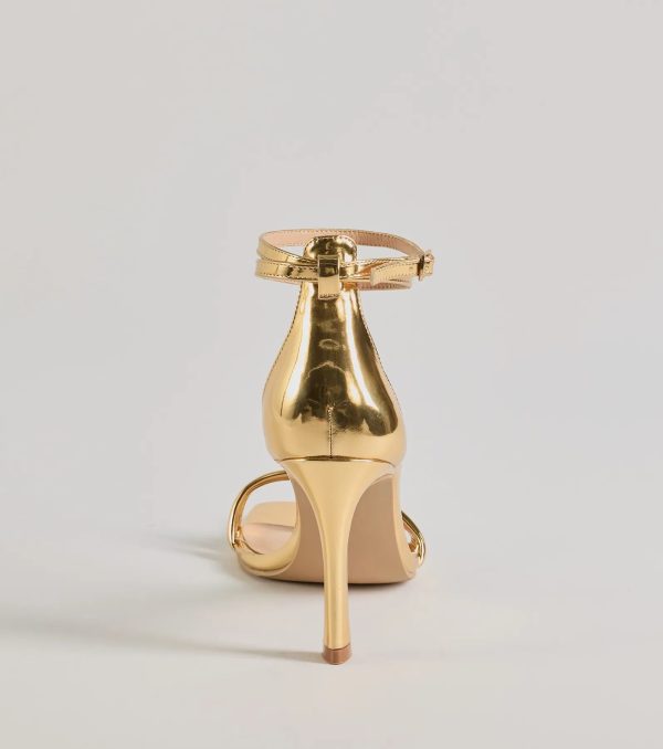 Sleek Moves Faux Leather Stiletto Heels - Image 8