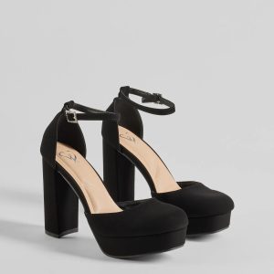 Vintage Glam Platform Mary Jane Heels