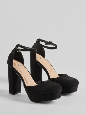 Vintage Glam Platform Mary Jane Heels