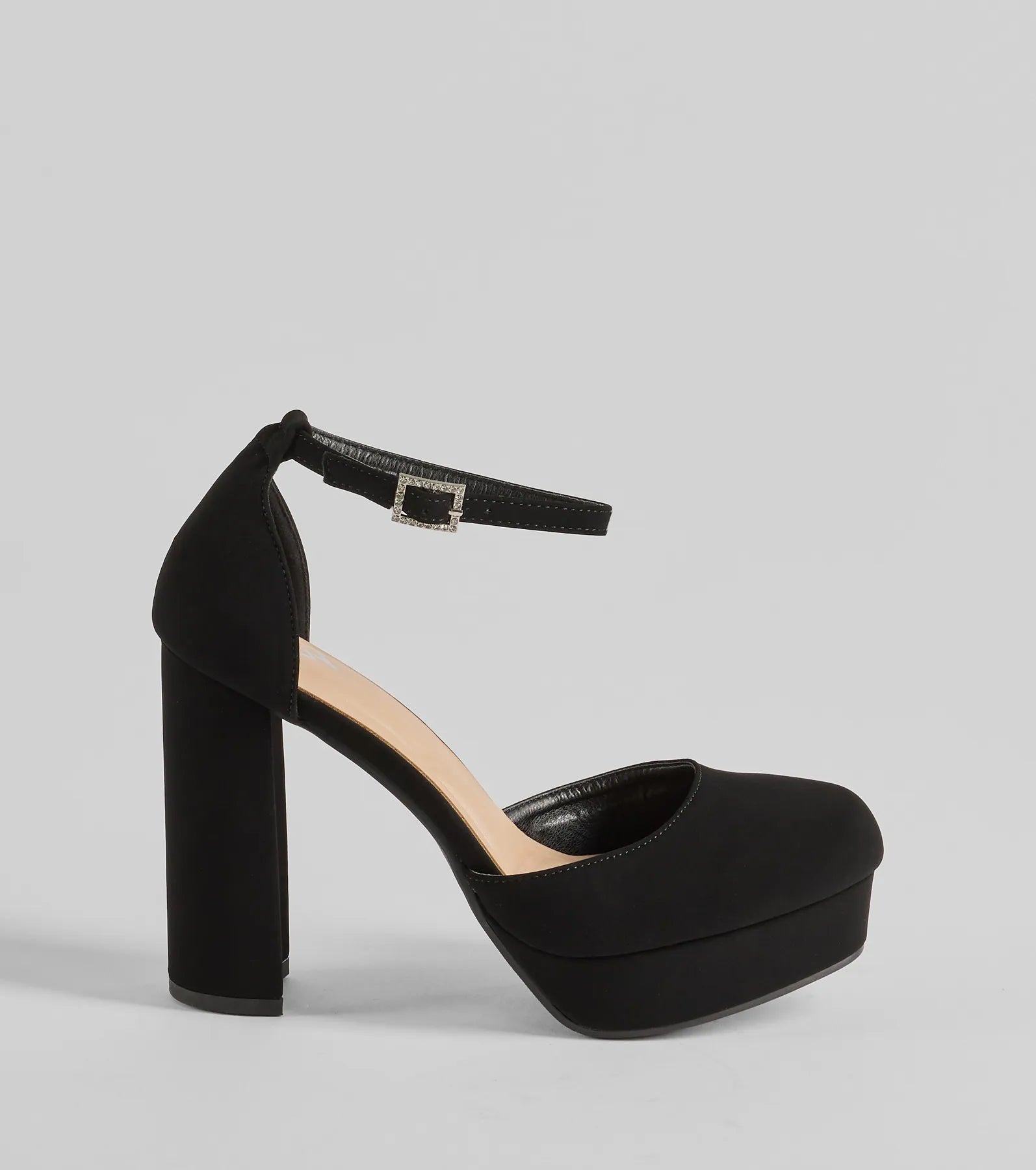 Vintage Glam Platform Mary Jane Heels - Image 2