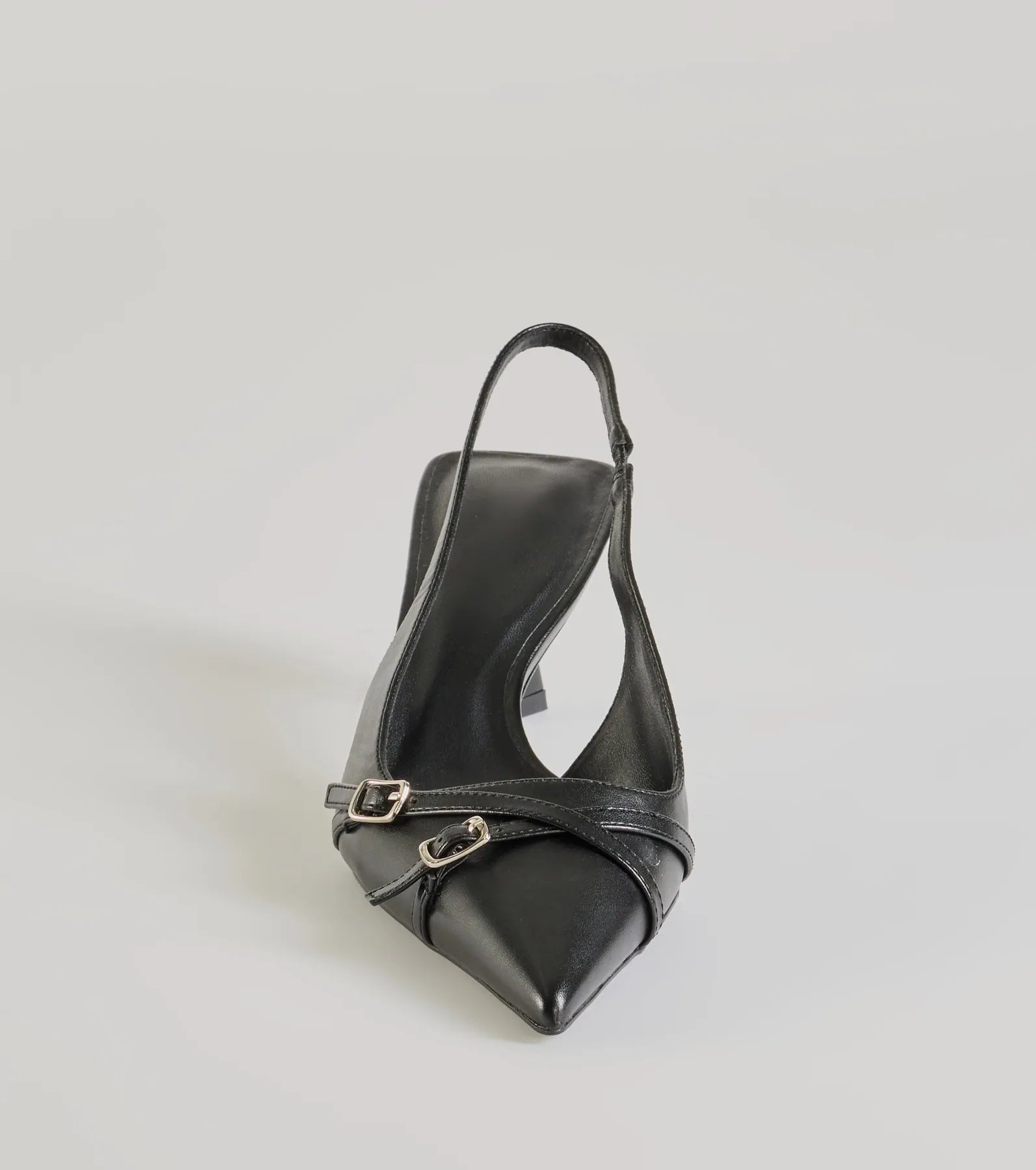 Raise The Bar Kitten Heel Mules - Image 3