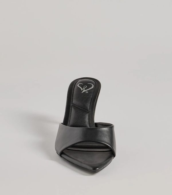 Wild Instinct Kitten Stiletto Heels - Image 3