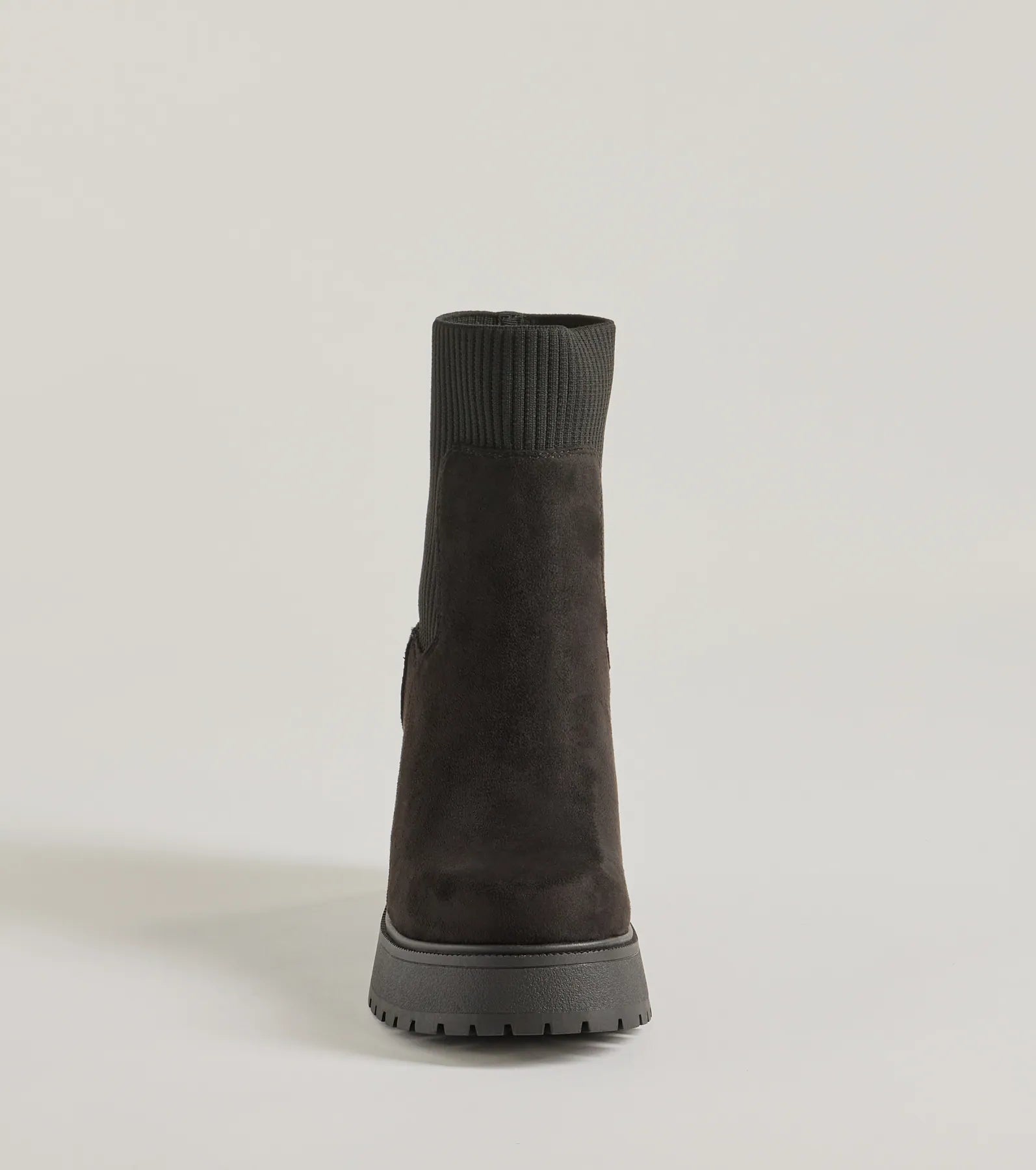 Cool-Girl Edge Platform Block Heel Booties - Image 3
