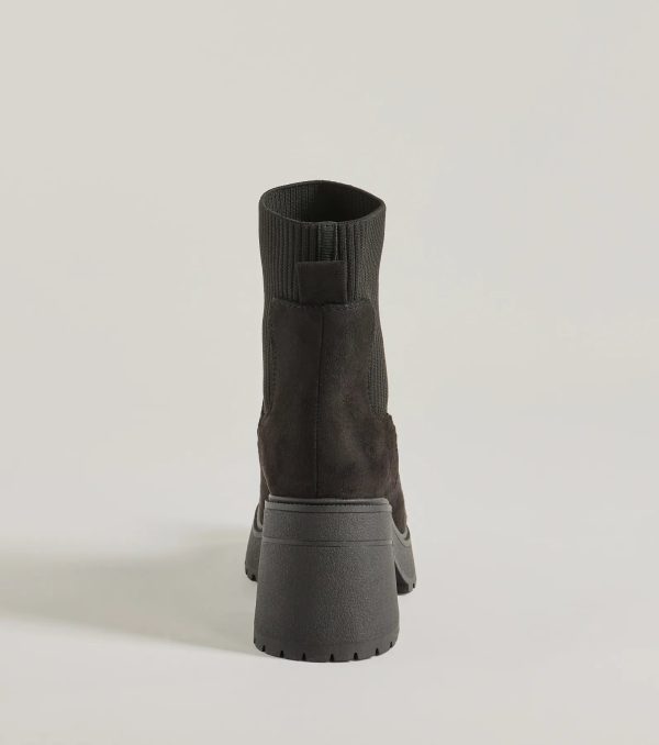 Cool-Girl Edge Platform Block Heel Booties - Image 4