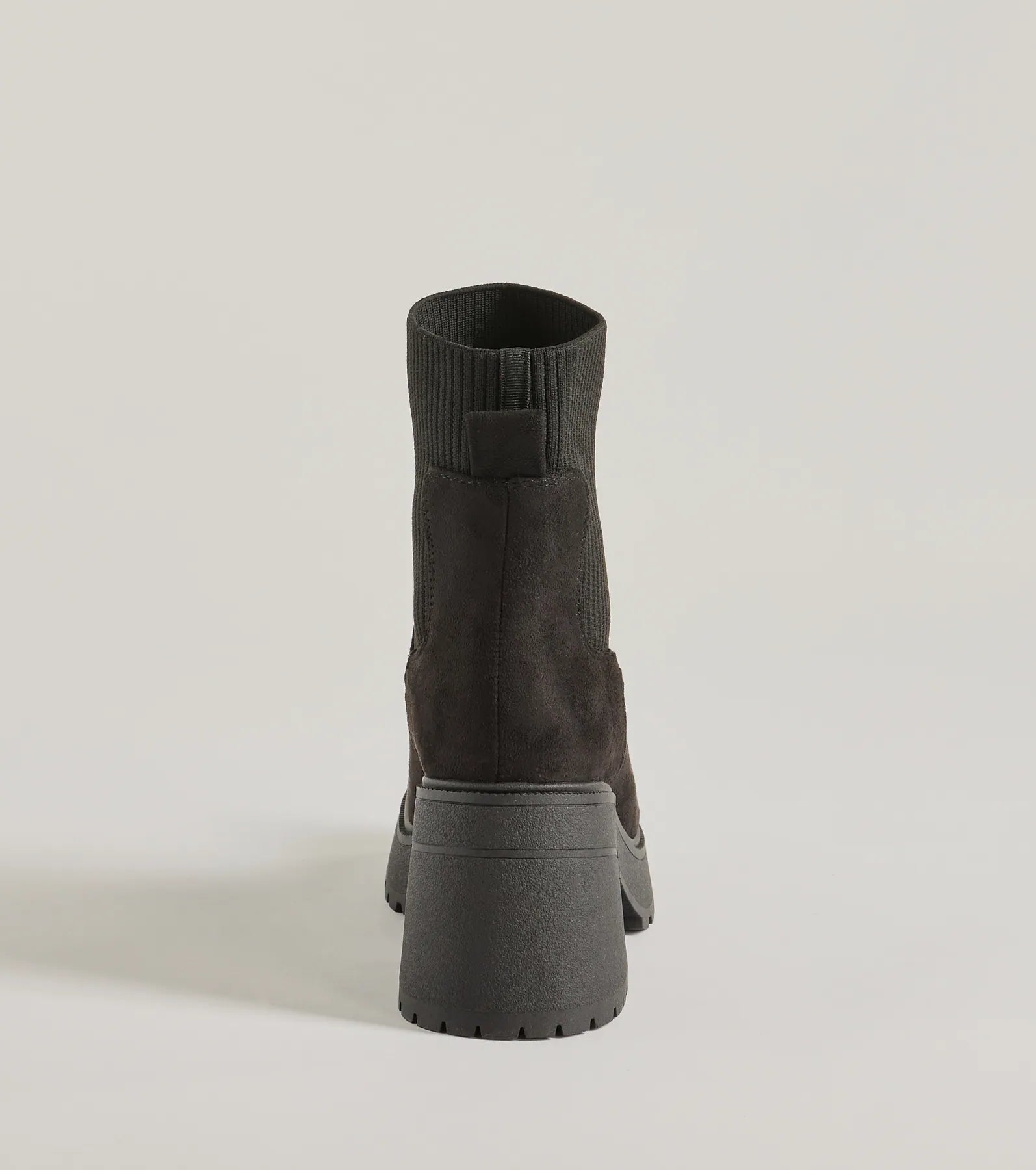 Cool-Girl Edge Platform Block Heel Booties - Image 4