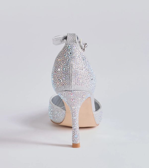 Dazzle and Stun Rhinestone Stiletto Pumps - Image 8