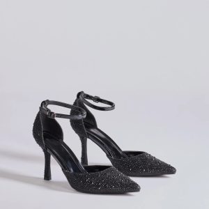 Dazzle and Stun Rhinestone Stiletto Pumps