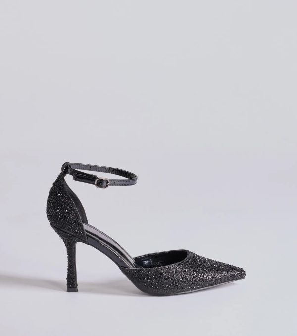 Dazzle and Stun Rhinestone Stiletto Pumps - Image 2